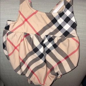 Burberry Baby Girl Bathing Suit